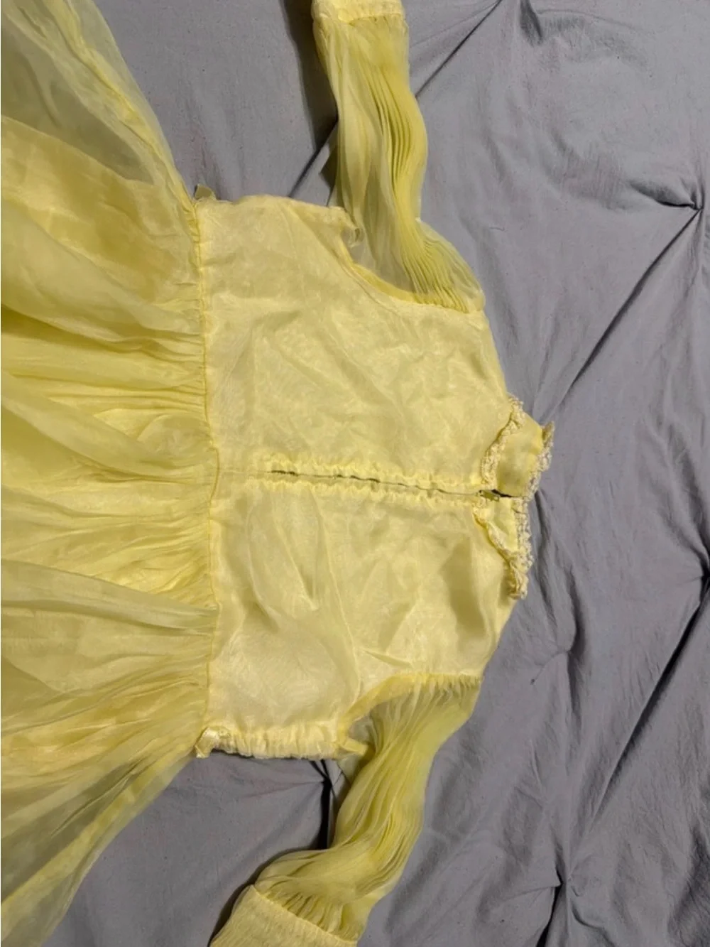 Yellow Girls' Party Dress - Brand: